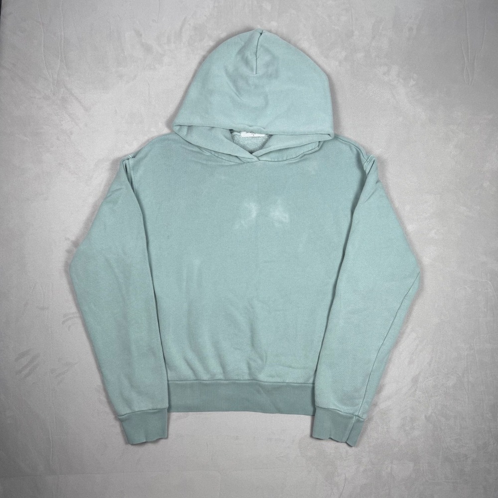 Modern Mens perfectwhitetee Pullover Hoodie Sage Green Premium Basic Size M